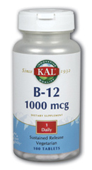 B 12-1000 s.r., 100ct 1000mcg